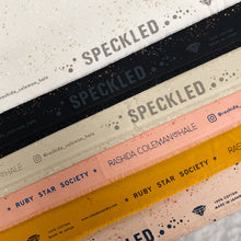 Load image into Gallery viewer, Speckled, brought to you by RSS designer Rashida Coleman Hall features subtle speckled, some metallic, blenders. We liken "speckled" to your happiest accident paint splatter turned perfect fabric background or blender.
