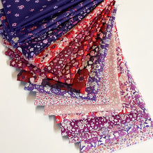 Load image into Gallery viewer, Flower Show Botanical Jewel from Liberty of London fabrics transports us to a magical garden oasis, planted with the prettiest shades of roses, lavender, dahlias in rich, vivid jewel tones that resemble semi-precious stones. Available at globalfibershop.com.