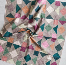 Load image into Gallery viewer, Starling Quilt by Suzy Quilts | Throw-Size Quilt Top Kit | Sedum Garden