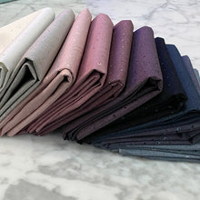 Load image into Gallery viewer, Seedling from Katarina Roccella for Art Gallery Fabrics features 10 subtle basics in beautifully mood violet blue ombre. Available at globalfibershop.com.