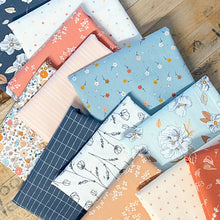 Load image into Gallery viewer, Memories of Elizabeth’s mother, Gayle Loraine, are brought to life in this nostalgic collection of delicate florals and timeless elements. Wildflowers abound in tints of sweet pink, cream, and warm rustic reds. Available at globalfibershop.com.