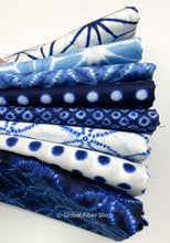 Load image into Gallery viewer, Blue Geo - Shibori Blues by Sevenberry