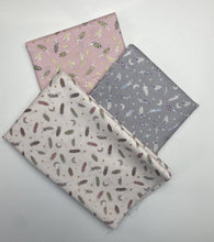 Load image into Gallery viewer, Enchanted | Feathers & Stars in Grey