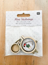 Load image into Gallery viewer, Rico Mini Embroidery Wood Hoops