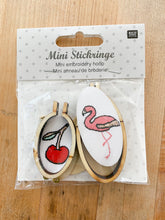 Load image into Gallery viewer, Rico Mini Embroidery Wood Hoops