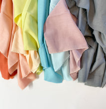 Load image into Gallery viewer, Solid Double Gauze | Birch Organic Fabrics - Pool Party