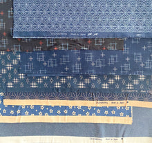 Load image into Gallery viewer, Indigo Fans | Kasuri Collection