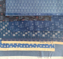 Load image into Gallery viewer, Navy Kasuri Natural | Kasuri Collection