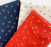 Load image into Gallery viewer, Wintertide | Gold metallic pears on cream