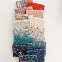 Load image into Gallery viewer, Wintertide | Peacock on cream with Gold Metallic