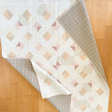 Load image into Gallery viewer, Glitter and Glow Quilt by Suzy Quilts at Global Fiber Shop in creamy, scrappy, low-volume prints. Choose warm or cool.