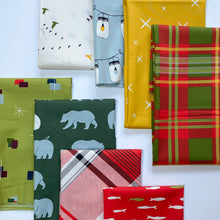 Load image into Gallery viewer, Camp Holiday | Diagonal Holiday Plaid