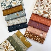 Load image into Gallery viewer, The natural earth tones in Lissee Teehee's Summer Folk are the perfect nod to the late summer/early fall season. Summer Folk features sophisticated wildflower showcase prints paired with smaller scale blenders. Available at globalfibershop.com.