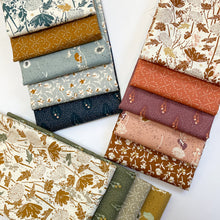 Load image into Gallery viewer, The natural earth tones in Summer Folk are the perfect nod to the late summer/early fall season. Summer Folk features sophisticated wildflower showcase prints paired with smaller scale blenders. Available at globalfibershop.com.