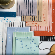 Load image into Gallery viewer, Stroke Heather by Jenny Ronen - Organic Poplin