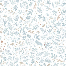 Load image into Gallery viewer, Get swept away by a seascape of textural prints in shades of slate blue, parchment, apricot and tawny tan. Inspired by Katarina’s treasured memories of days spent along the coast and heartfelt family traditions. Sold at globalfibershop.com.