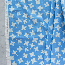 Load image into Gallery viewer, Gander the trees that produce the most beautiful of blooms, attracting lovely birds, butterflies, and bees to drink nectar, play in pollen, and seek shelter in their branches. Flowering trees features 13 prints on undyed organic cotton poplin. Sold at globalfibershop.com