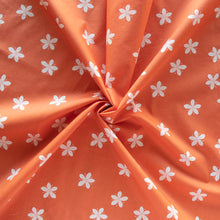 Load image into Gallery viewer, Gander the trees that produce the most beautiful of blooms, attracting lovely birds, butterflies, and bees to drink nectar, play in pollen, and seek shelter in their branches. Flowering trees features 13 prints on undyed organic cotton poplin. Sold at globalfibershop.com