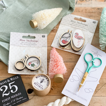 Load image into Gallery viewer, Rico Mini Embroidery Wood Hoops