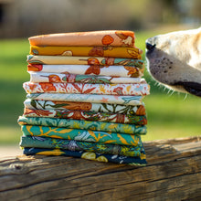 Load image into Gallery viewer, Passion in cream - The Wild Coast by Mustard Beetle | 5 yard cut