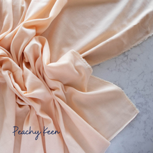 Load image into Gallery viewer, Solid Double Gauze | Birch Organic Fabrics - Peachy Keen