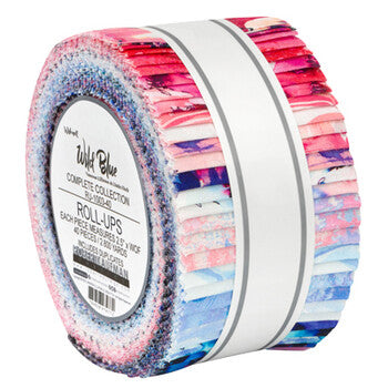 Wishwell:Wild Blue by Vanessa Lillrose and Linda Fitch  - Precut Jelly Roll