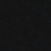Load image into Gallery viewer, peckled, brought to you by RSS designer Rashida Coleman Hall, features subtle speckled, (some metallic) blenders. We liken "speckled" to your happiest accident paint splatter turned perfect fabric background or blender. Onyx is black with blue speckles.