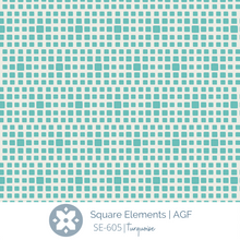 Load image into Gallery viewer, Turquoise - Squared Elements