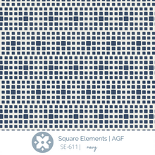Load image into Gallery viewer, Navy - Squared Elements