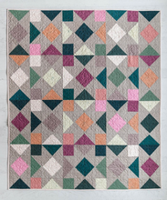 Load image into Gallery viewer, Starling Quilt by Suzy Quilts | Throw-Size Quilt Top Kit | Sedum Garden