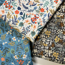 Load image into Gallery viewer, Bon Voyage | Meadow | Grey Multi Metallic Floral