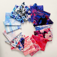 Load image into Gallery viewer, Wishwell:Wild Blue by Vanessa Lillrose and Linda Fitch - Precut Jelly Roll