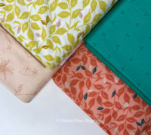 Load image into Gallery viewer, Woodcut Sunset by Amy Sinibaldi | Fat Quarter Only