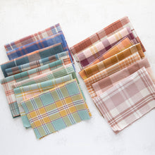 Load image into Gallery viewer, Introducing the Arcade Wovens collection by Fableism Supply Company. Arcade Wovens features 15 shades of yarn-dyed wovens in Fabelism's signature earth tone palette inspired by natural elements . These plaids are excellent staples in quilting, homewares and garments and make gorgeous quilt backs.