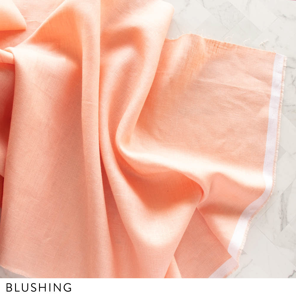 Blushing - Yarn-dyed Linen