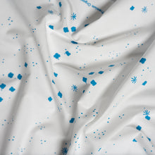 Load image into Gallery viewer, Cloudy Royal by Jenny Ronen - Organic Poplin