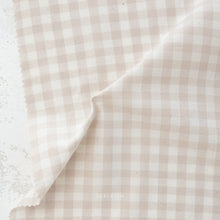 Load image into Gallery viewer, Camp Ginghams collection brings forth a classic woven style in gorgeous colors, reminiscent of retro camp uniforms. Think Moonrise Kingdom meets classic gingham! Camp Gingham is offering two sizes of yarn-dyed cotton gingham 3/8″ and 2.25″. Each size has a multitude of purposes from quilts, to apparel, to table settings! Available at globalfibershop.com.