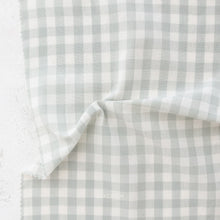 Load image into Gallery viewer, Camp Ginghams collection brings forth a classic woven style in gorgeous colors, reminiscent of retro camp uniforms. Think Moonrise Kingdom meets classic gingham! Camp Gingham is offering two sizes of yarn-dyed cotton gingham 3/8″ and 2.25″. Each size has a multitude of purposes from quilts, to apparel, to table settings! Sold at globalfibershop.com.