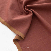 Load image into Gallery viewer, Sprout Wovens debut collection from Fableism Supply Company features 28 shades of yarn-dyed wovens in stunning earth tones inspired by natural elements . The small woven-X provides just enough texture to elevate this gorgeous substrate to the next level. Available at globafibershop.com.