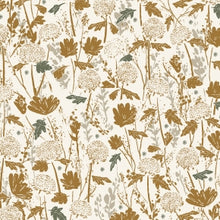 Load image into Gallery viewer, The natural earth tones in Lissee Teehee's Summer Folk are the perfect nod to the late summer/early fall season. Summer Folk features sophisticated wildflower showcase prints paired with smaller scale blenders. Available at globalfibershop.com.