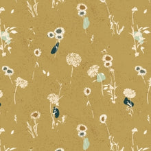 Load image into Gallery viewer, The natural earth tones in Lissee Teehee's Summer Folk are the perfect nod to the late summer/early fall season. Summer Folk features sophisticated wildflower showcase prints paired with smaller scale blenders. Available at globalfibershop.com.