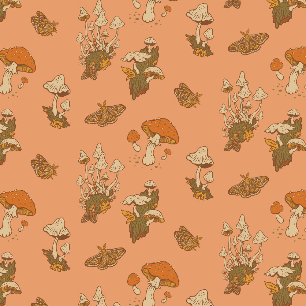 Mushrooms Peachy - The Wild Coast by Mustard Beetle