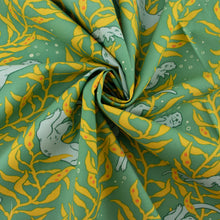 Load image into Gallery viewer, Otters Mid Blue - The Wild Coast by Mustard Beetle