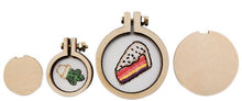 Load image into Gallery viewer, Rico Mini Embroidery Wood Hoops