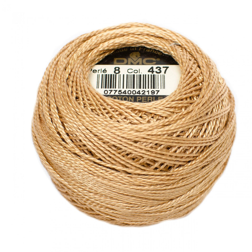 DMC | Pearl Cotton Thread Ball | Size 8 | Light Tan
