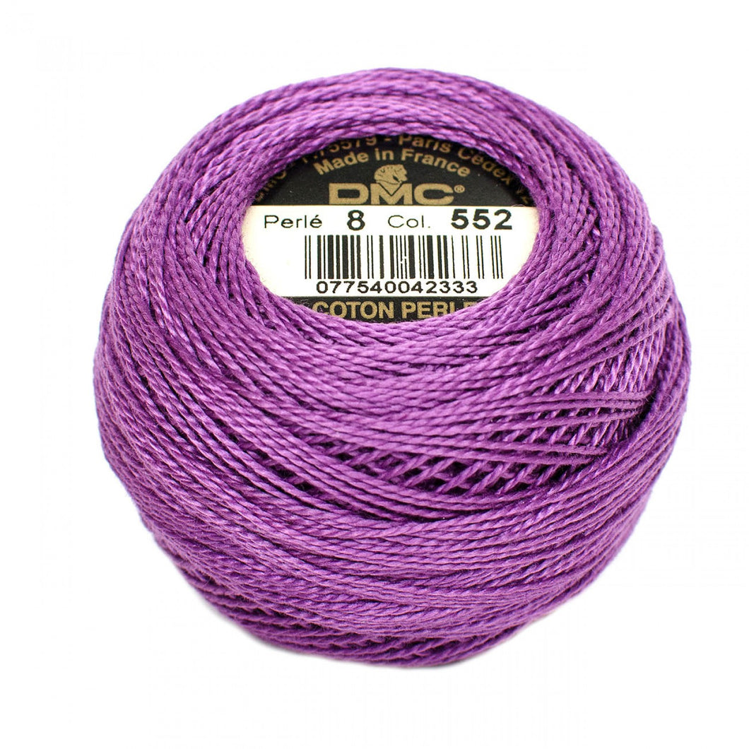 DMC | Pearl Cotton Thread Ball | Size 8 | Medium Violet