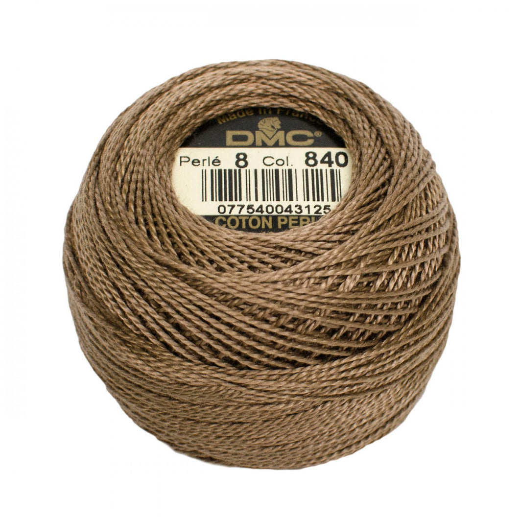 DMC | Pearl Cotton Thread Ball | Size 8 | Medium Beige