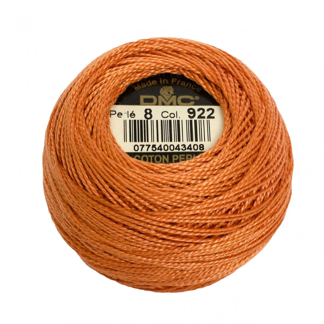 DMC | Pearl Cotton Thread Ball | Size 8 | Light Copper