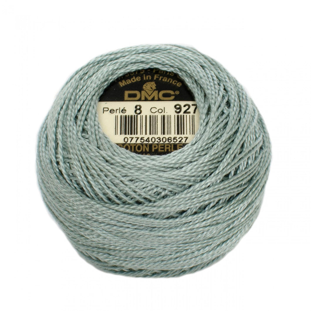 DMC | Pearl Cotton Thread Ball | Size 8 | Light Gray Green