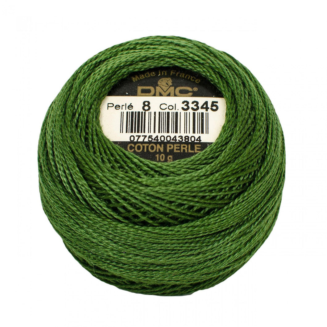 DMC | Pearl Cotton Thread Ball | Size 8 | Dark Hunter Green